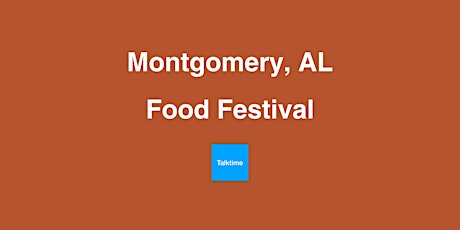 Food Festival - Montgomery