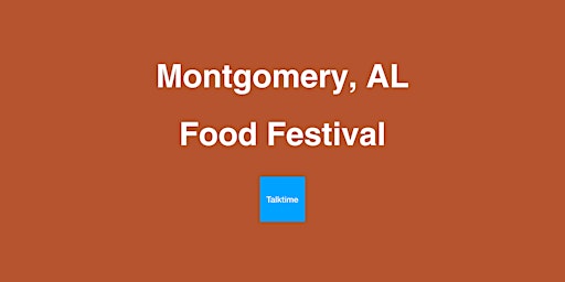Imagem principal de Food Festival - Montgomery
