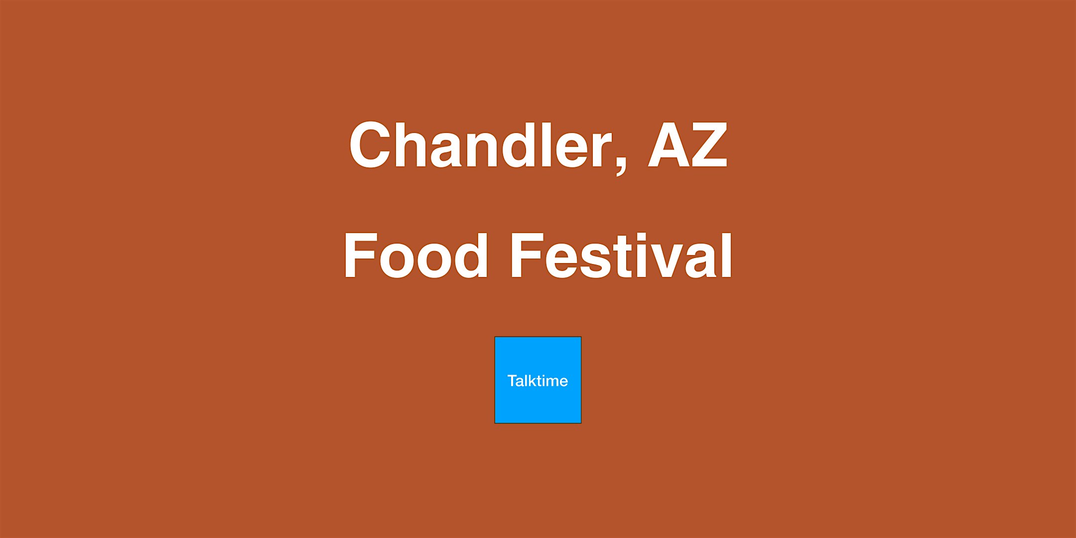 Food Festival - Chandler