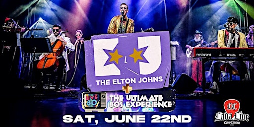 Immagine principale di The Elton Johns - Elton John Tribute with Live 80 