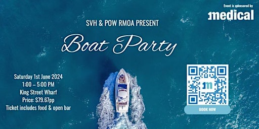 SVH x POW Boat Party ⚓️⚓️ primary image