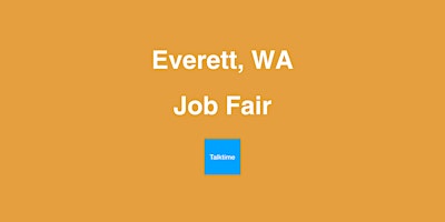Job Fair - Everett primary image