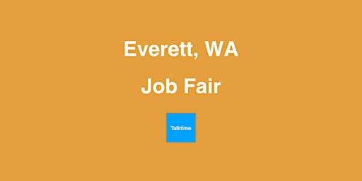 Job Fair - Everett primary image