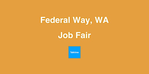 Job Fair - Federal Way primary image