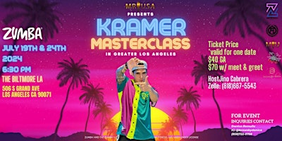 Imagen principal de JULY 24 KRAMER USA TOUR - LOS ANGELES