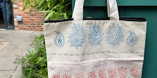 Sherwood Art Week - Indian Block Printing Tote Bag primary image