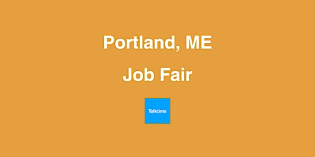 Job Fair - Portland