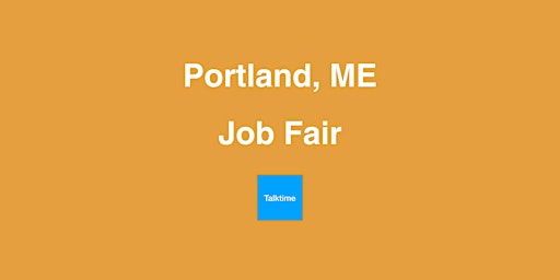 Job Fair - Portland primary image