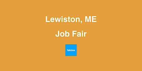 Job Fair - Lewiston