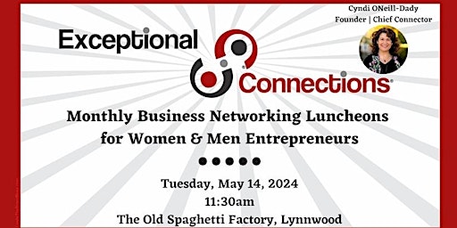 Immagine principale di Exceptional Connections May In-Person Networking Luncheon 