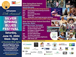 Imagen principal de Tickets not needed for 15th Silver Spring Blues Festival