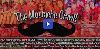 The Mustache Crawl- Chicago's BIGGEST Bar Crawl! primary image