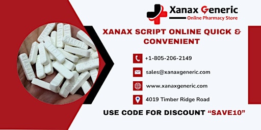 Primaire afbeelding van Buy Xanax On The Internet With Qualified Professionals