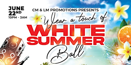 Wear a touch of white summer ball