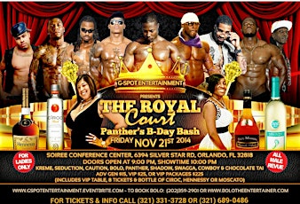 G-SPOT ENTERTAINMENT PRESENTS "THE ROYAL COURT" PANTHER'S BIRTHDAY BASH primary image