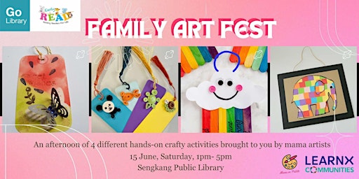Imagem principal do evento [Little Artists] Family Art Fest by Mama on Palette LXC