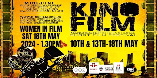 Imagem principal do evento Kinofilm 19th Edition: Women in Film  (Cert 15)