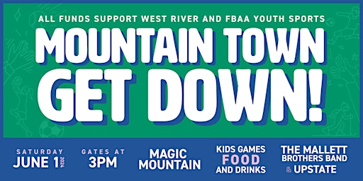 Image principale de Join the Mtn Towns Community to celebrate+support local area youth sports!