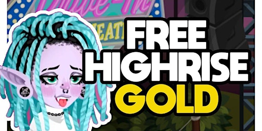 Imagen principal de Highrise free gold and items Hack Cheats promo codes 2024