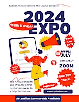 Primaire afbeelding van 4th Annual Health & Wealth Expo 2024