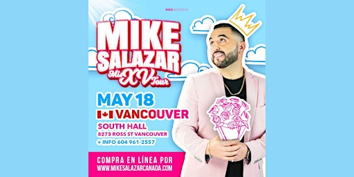 Imagem principal do evento MIKE SALAZAR "MIS XV TOUR"