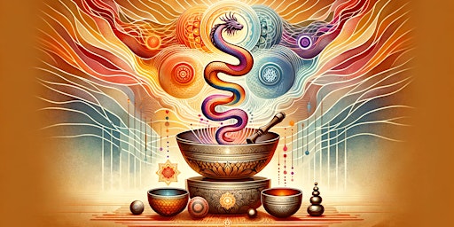 Imagem principal do evento Guided Meditation & Sound Bath to Awaken Your Kundalini Energy