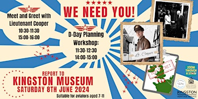 Imagem principal do evento D-Day at Kingston Museum