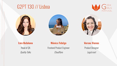 G2PT130 - 130º Geek Girls Portugal - Lisboa