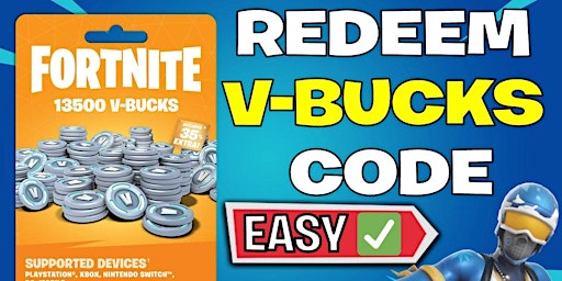 ++Free V Bucks Generator 2024 : Purchase!! Free V Bucks Codes List 2024 Updated [Free] primary image