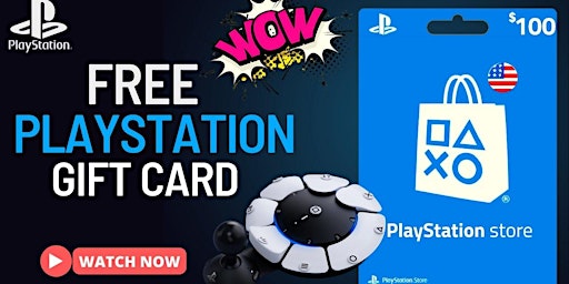 Primaire afbeelding van Free PS5 Codes  PSN Gift Card Codes  PSN Code Giveaway Live  PS Plus Free  Free PSN Gift Car