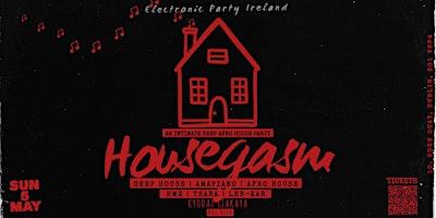 Imagem principal do evento Afro House - Amapiano - Deep House Party: HOUSEGASM - [Boiler Room Setup]