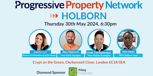 Imagem principal do evento Property Networking London  PPN Holborn | Service Accommodation Summit