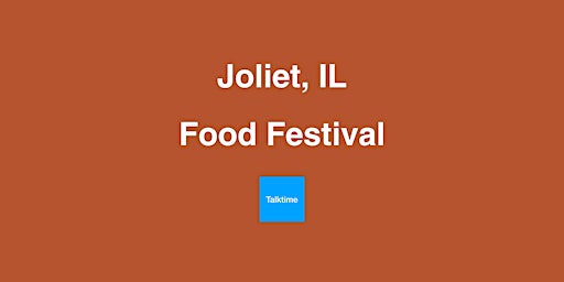 Imagem principal do evento Food Festival - Joliet