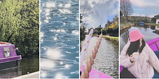 Imagen principal de Candle painting canal boat trip experience