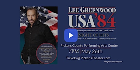 Lee Greenwood, 40th Anniversary of God Bless The USA Tour(1984-2024)