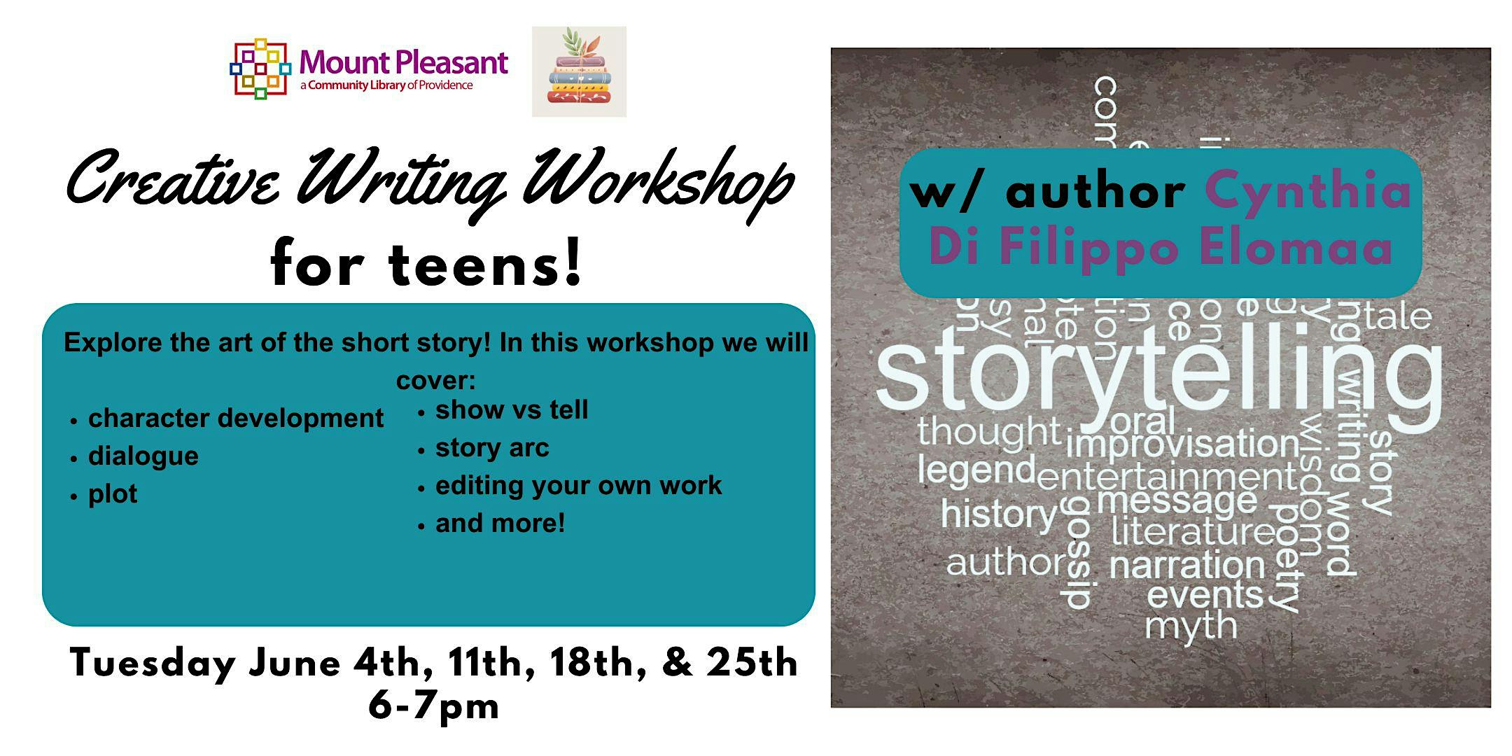 Creative Writing Workshop for Teens