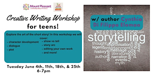 Creative Writing Workshop for Teens  primärbild