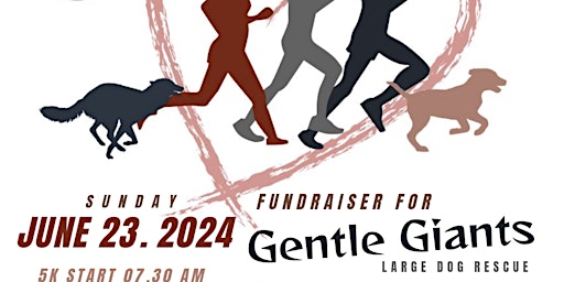 Imagem principal do evento Gentle Giants 5k & One Mile - Virtual Option