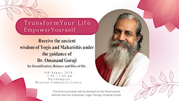 Discover Traditional Yoga Teachings from India with Dr. Omanand primary image