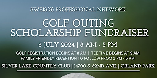 Primaire afbeelding van Independence Day Weekend Golf Outing Scholarship Fundraiser