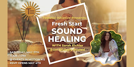 Imagem principal do evento Fresh Start: Sound Healing