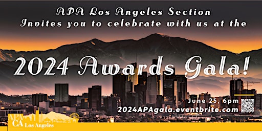 2024 APA Los Angeles Section Awards Gala  primärbild