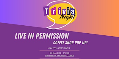 Live in Permission Coffee Shop Pop Up! primary image