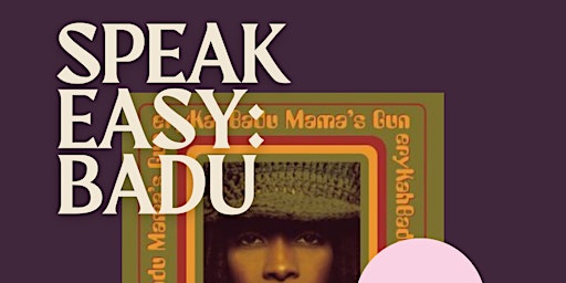 SpeakEasy// BADU: A Listening Party  primärbild
