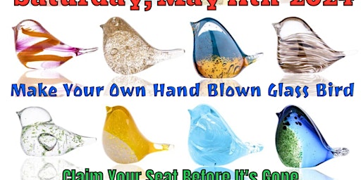 Make Your Own Hand Blown Glass Bird primary image