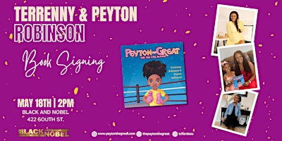 Peyton the Great Book Signing primary image