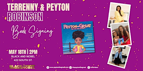 Peyton the Great Book Signing
