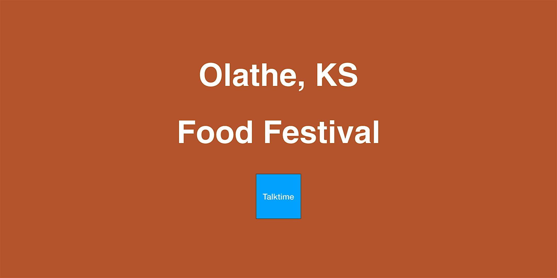 Food Festival - Olathe