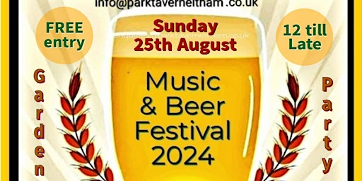 Music And Beer Festival Free Entry primary image