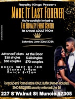 Imagem principal do evento “Make It Last Forever” Adult Prom
